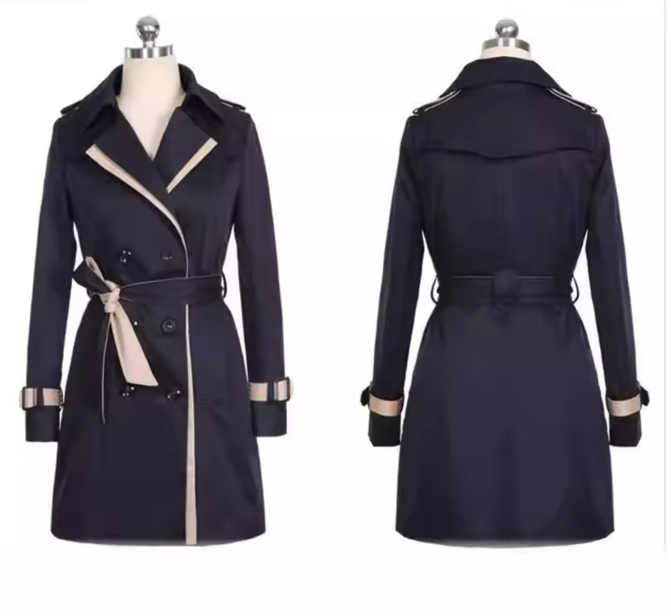 Trench Elegance-Raffinatezza senza tempo ✨