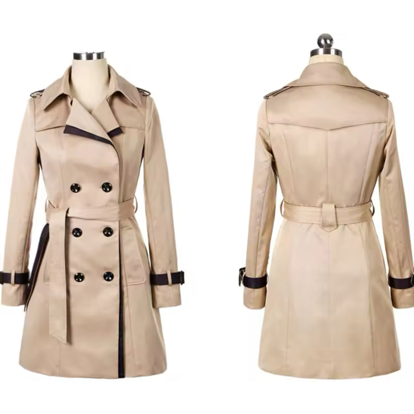 Trench Elegance-Raffinatezza senza tempo ✨
